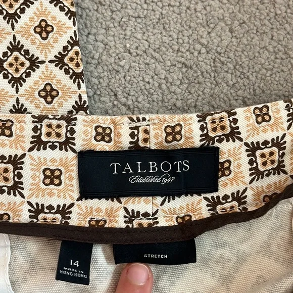 NWOT Talbots womens plus size capri pants - Picture 2 of 3